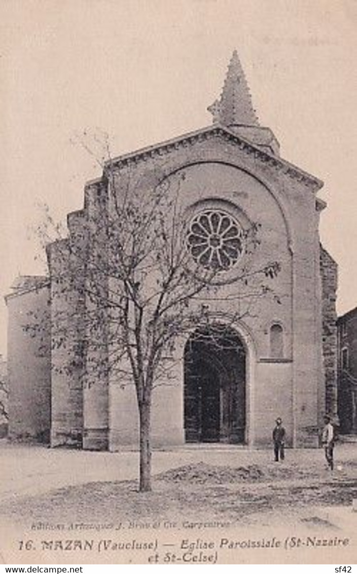 MAZAN                        EGLISE PAROISSIALE - Mazan