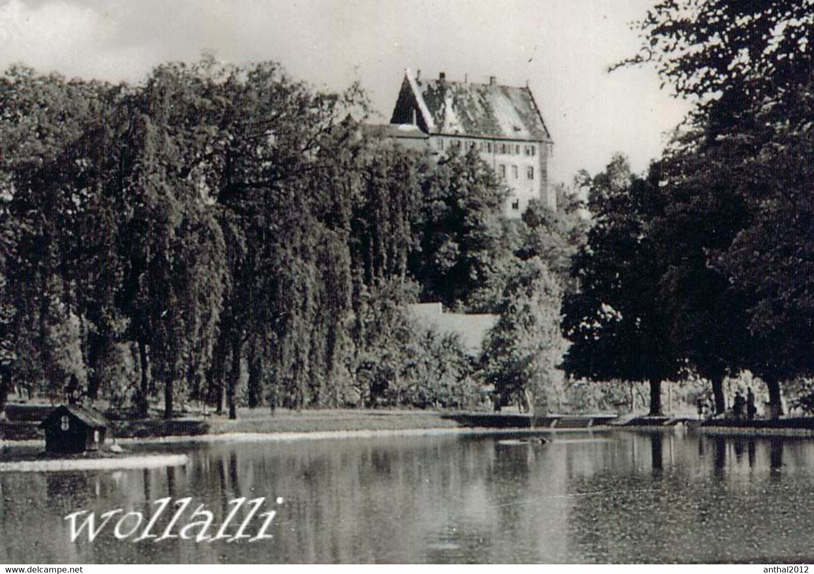 Rarität Personen Weiheranlage Vöhlinschloß Illertissen Bayern 26.6.1957 Franckh - Illertissen