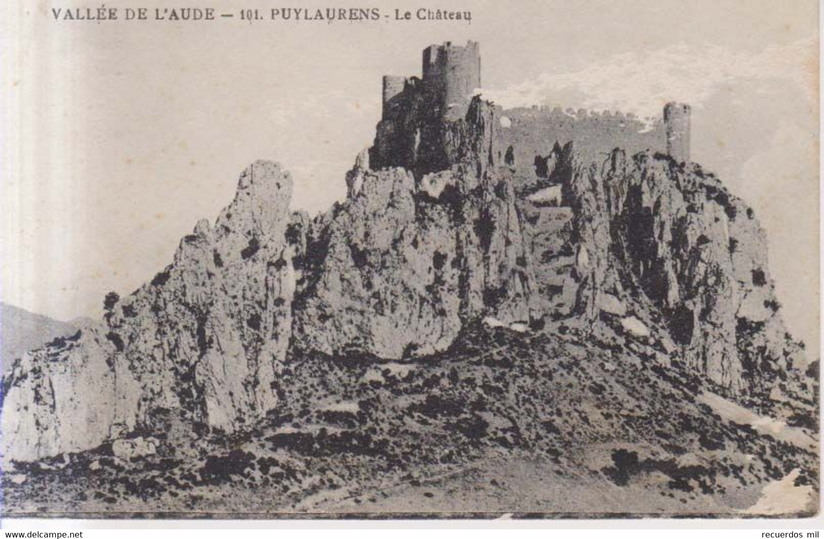 Puylaurens Le Chateau   1923 - Puylaurens