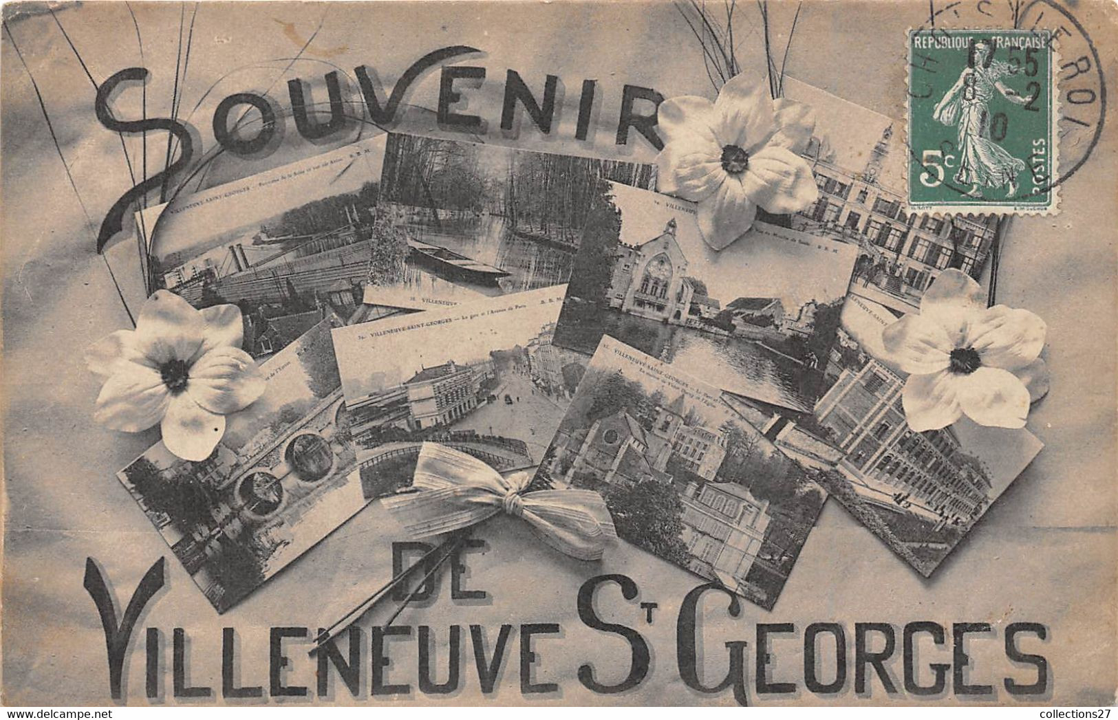 94-VILLENEUVE-SAINT-GEORGES- SOUVENIR MULTIVUES - Villeneuve Saint Georges