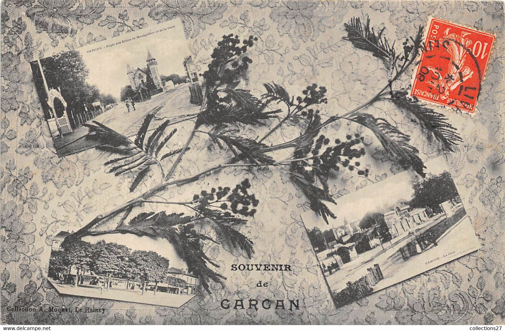 93-GARGAN- SOUVENIR DE GARGAN MULTIVUES - Livry Gargan
