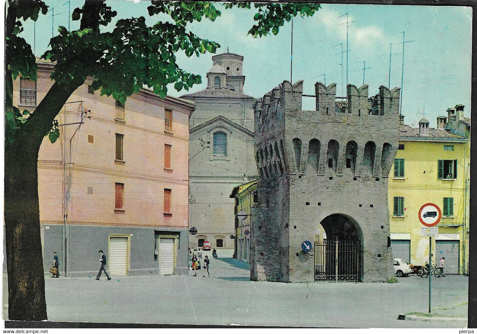 EMILIA ROMAGNA -IMOLA - PORTA MONTANARA - VIAGGIATA 1976 - Imola