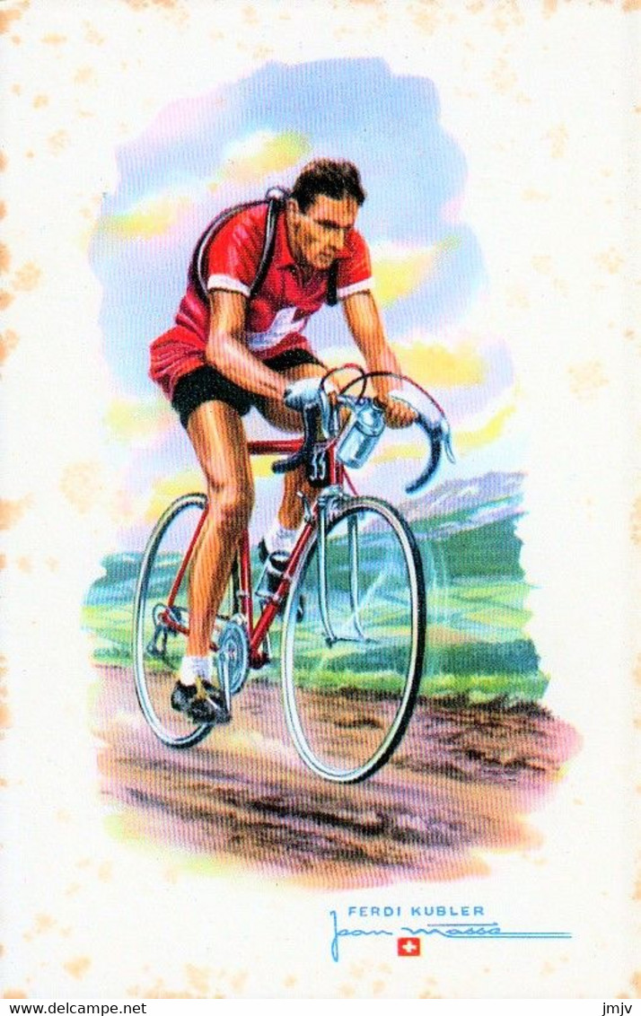 Ferdi KUBLER CARICATURE - Cycling