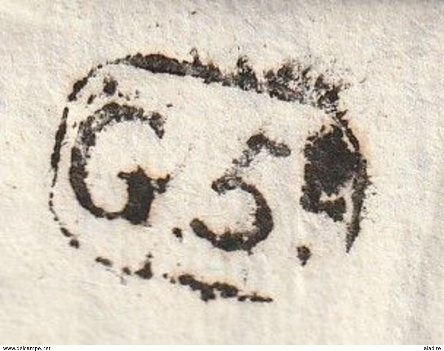 1813 - Petite Poste De PARIS - Lettre Pliée Avec Correspondance Familiale De 2 Pages Vers La Ville - G PP G 3 - 1801-1848: Voorlopers XIX