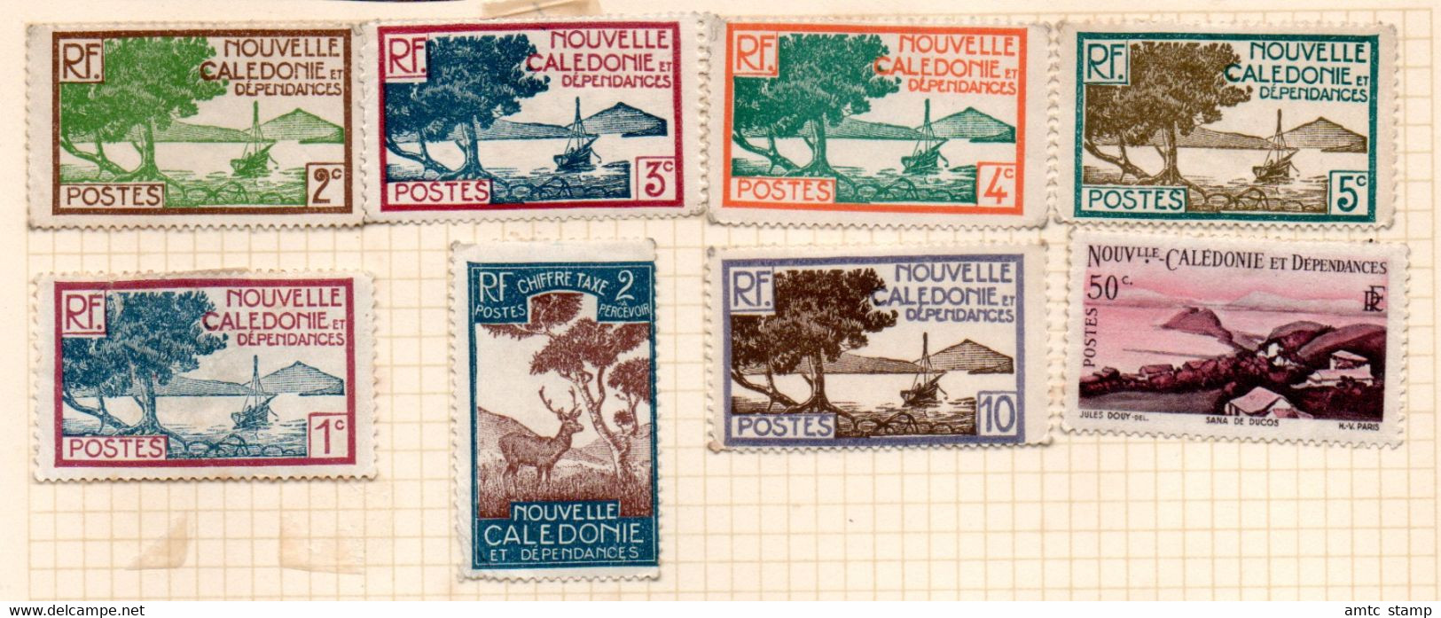 Nouvelle Caledonie Collecion - Collections, Lots & Series