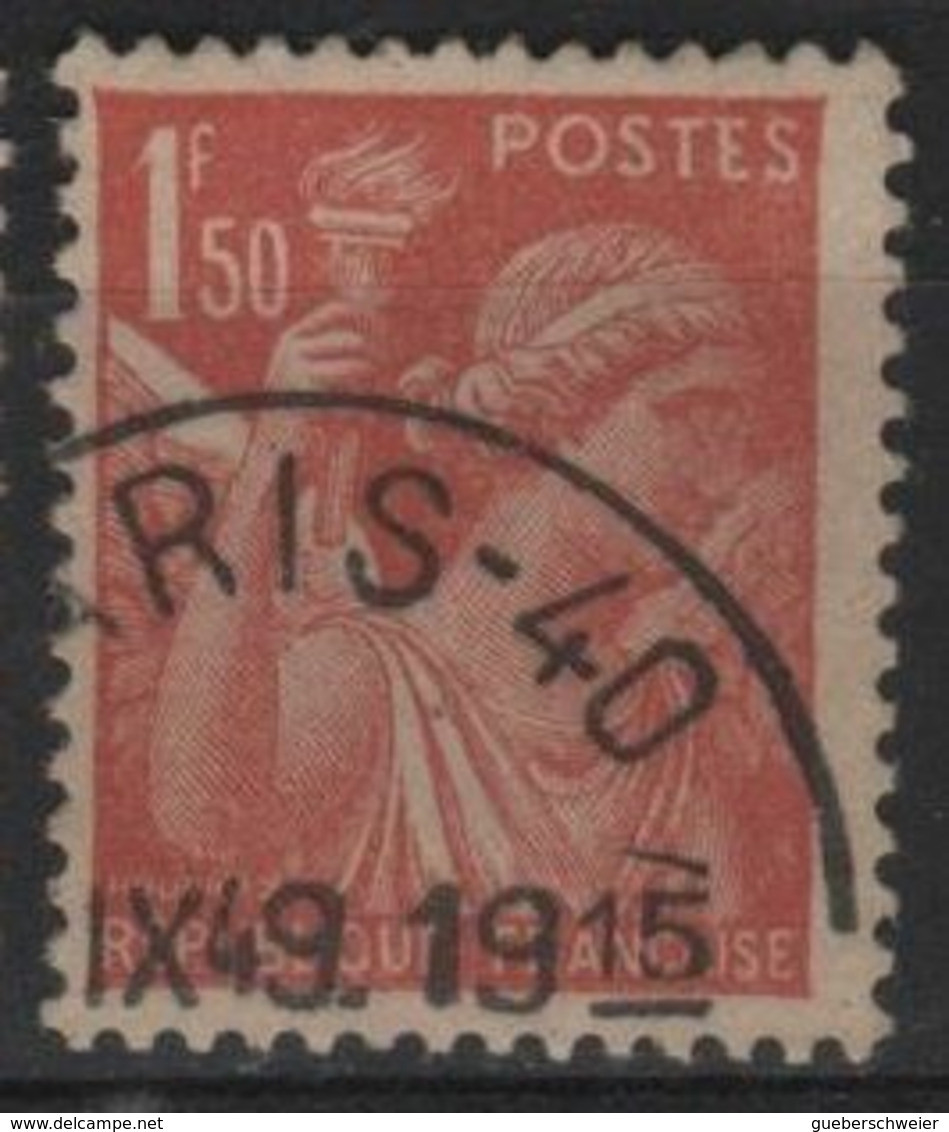 FR 1699 - FRANCE N° 652 Obl. Type Iris - Used Stamps