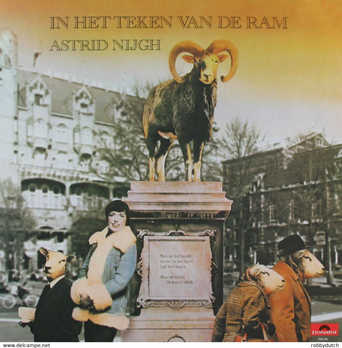 * LP *  ASTRID NIJGH - IN HET TEKEN VAN DE RAM (Holland 1976) - Andere - Nederlandstalig