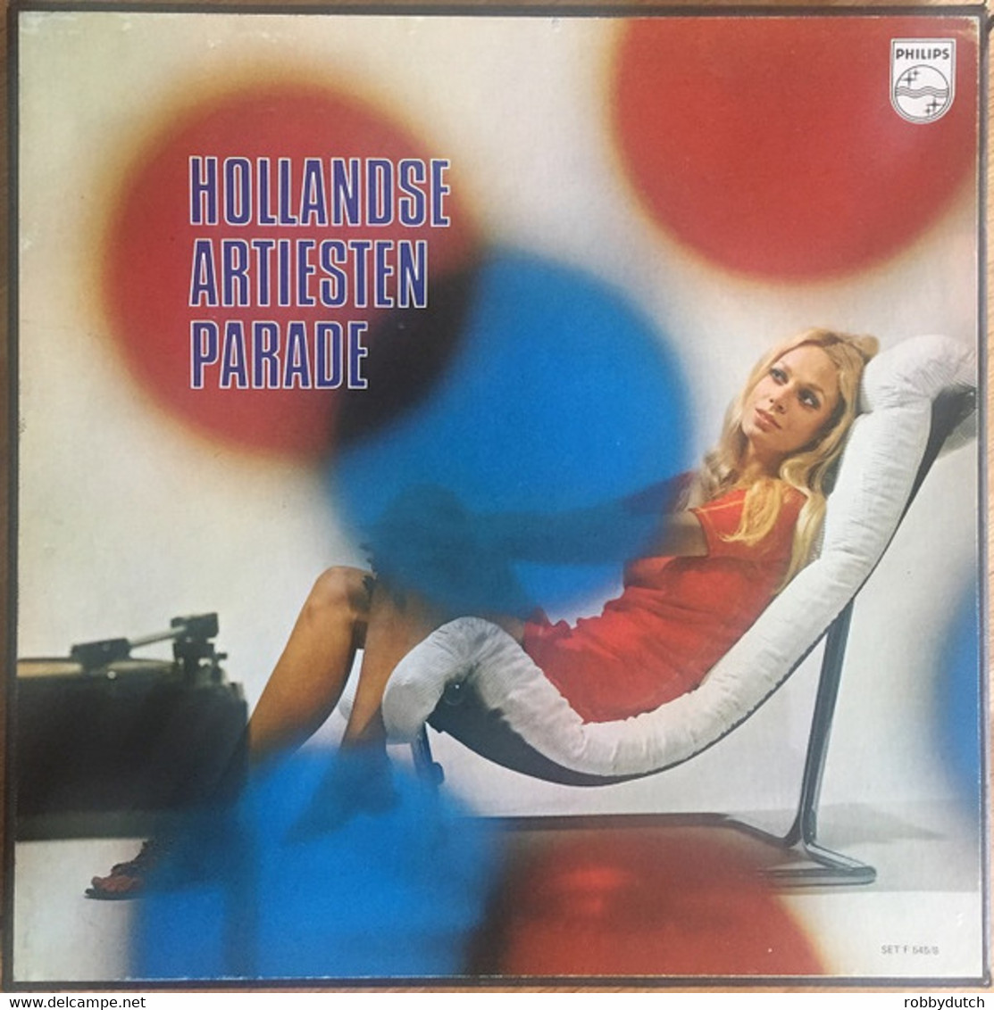 * 5LP Box *  HOLLANDSE ARTIESTEN PARADE (Clubpressing Boek En Plaat.)(Holland 1970 EX!!!) - Other - Dutch Music