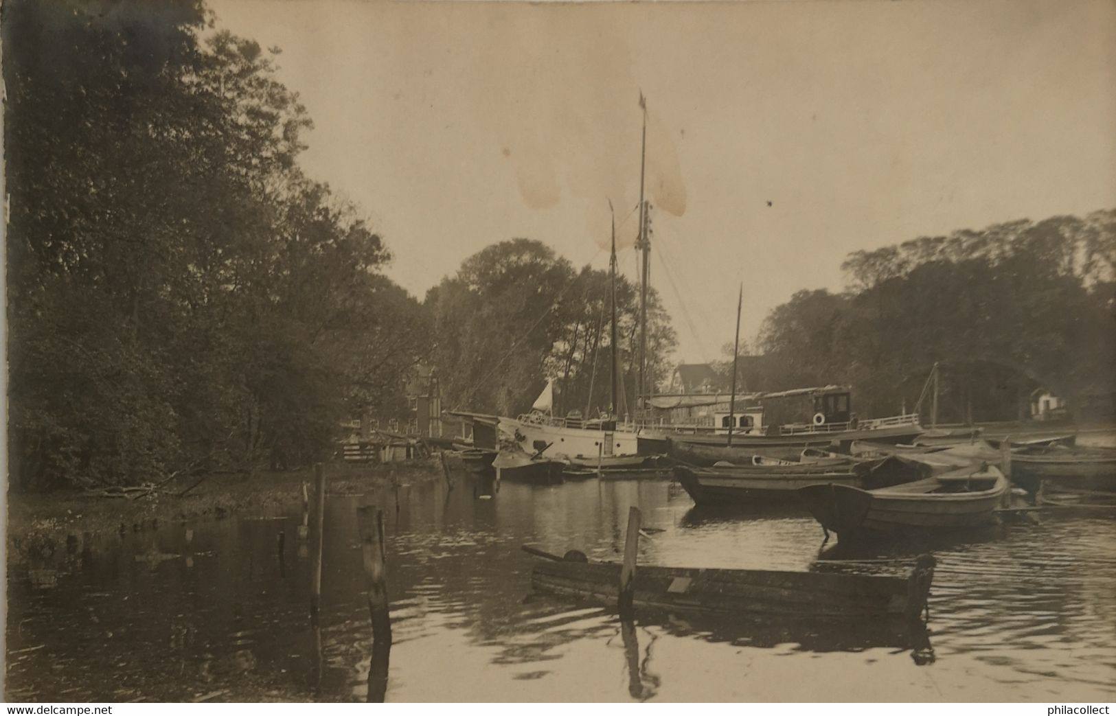 Onbekend Waar Hoorn? // FOTOKAART Poststempel Hoorn 1917 - Hoorn