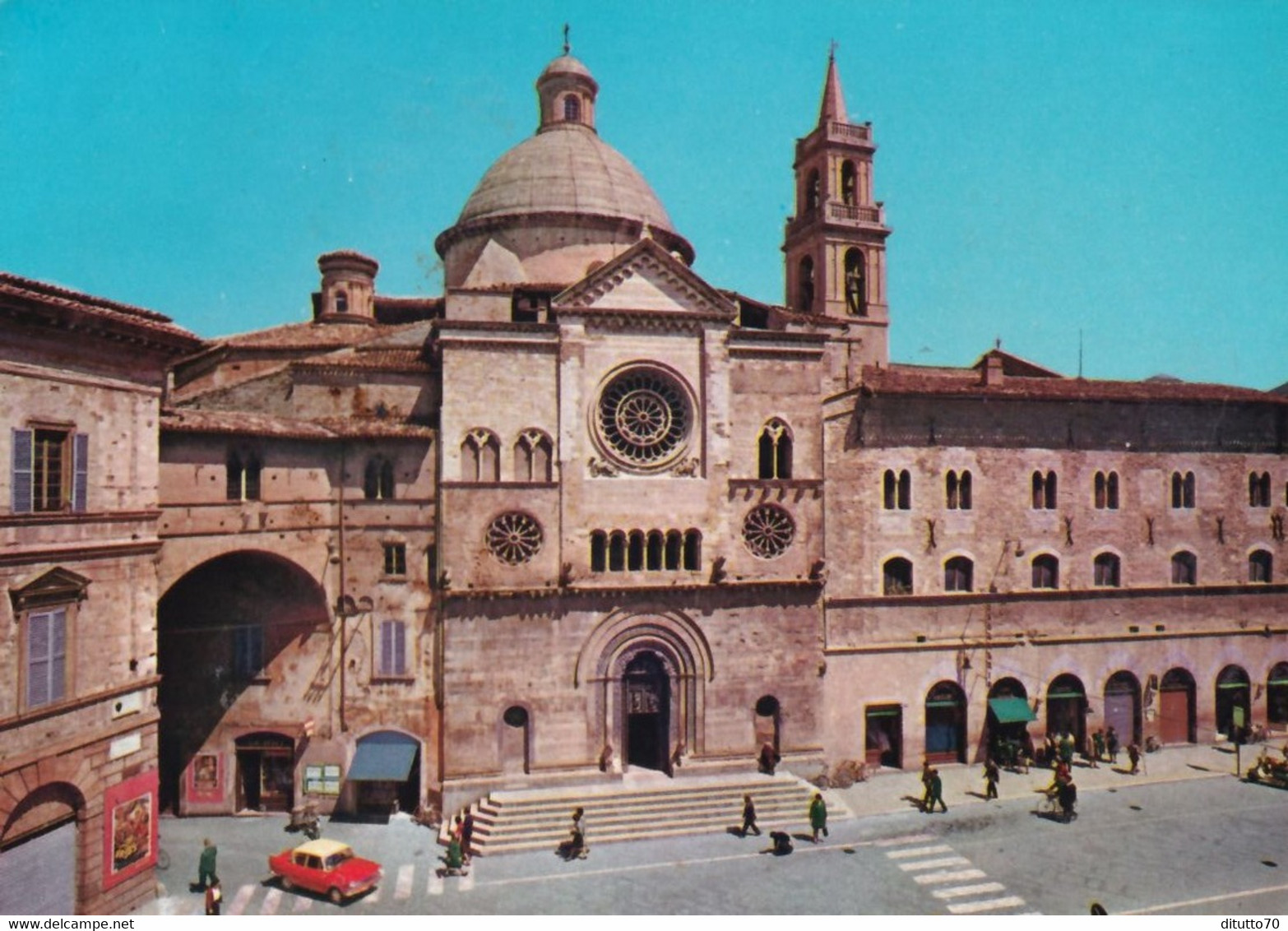 Foligno - Basilica Cattedrale Di S.feliciano - Formato Grande Viaggiata – FE390 - Foligno