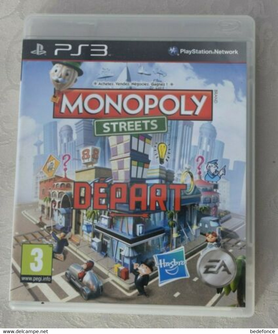 Monopoly Streets - PS3 Blu-ray Disc - La Version Classique De Monopoly S'anime ! - PS3