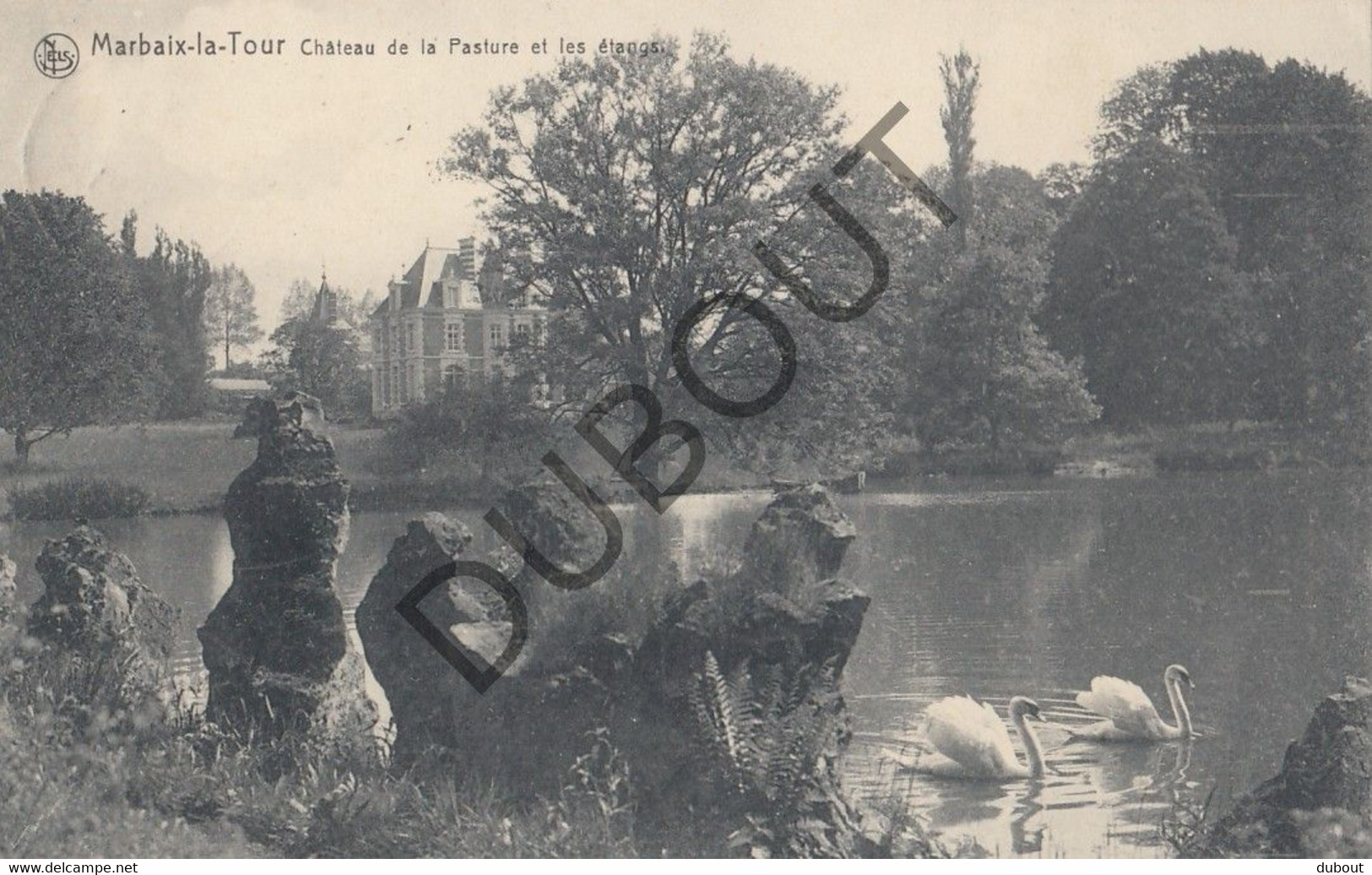 Postkaart-Carte Postale - MARBAIX-LA-TOUR - Château De La Pasture Et Les étangs (C2027) - Ham-sur-Heure-Nalinnes