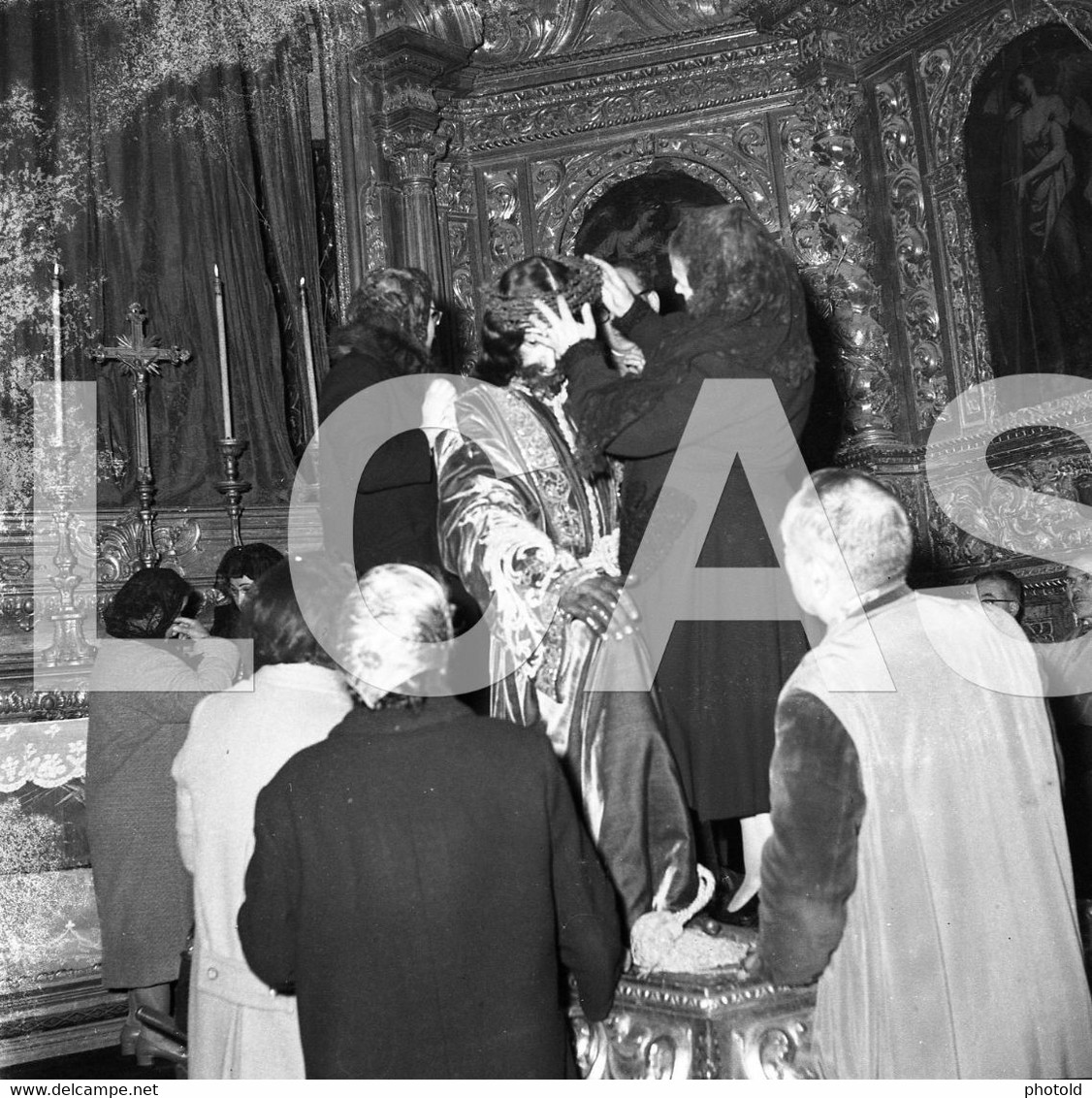 1958 SENHOR DOS PASSOS MOSTEIRO JERONIMOS LISBOA PORTUGAL 60mm NEGATIVES SET NOT PHOTO FOTO LCAS244 - Non Classés