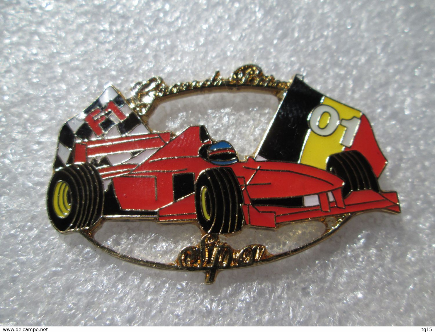 PIN'S FORMULE 1 FERRARI M SCHUMACHER GRAND PRIX BELGIQUE SPA FRANCORCHAMPS   2001 - Ferrari