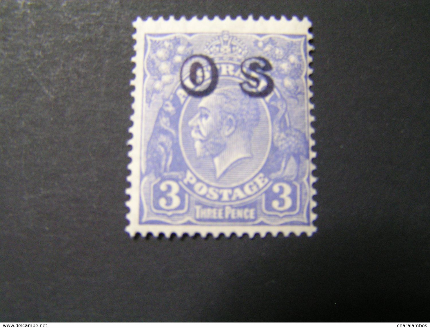 AUSTRALIA 1932 Overprnted OS 3d Blue MNH.. - Nuevos