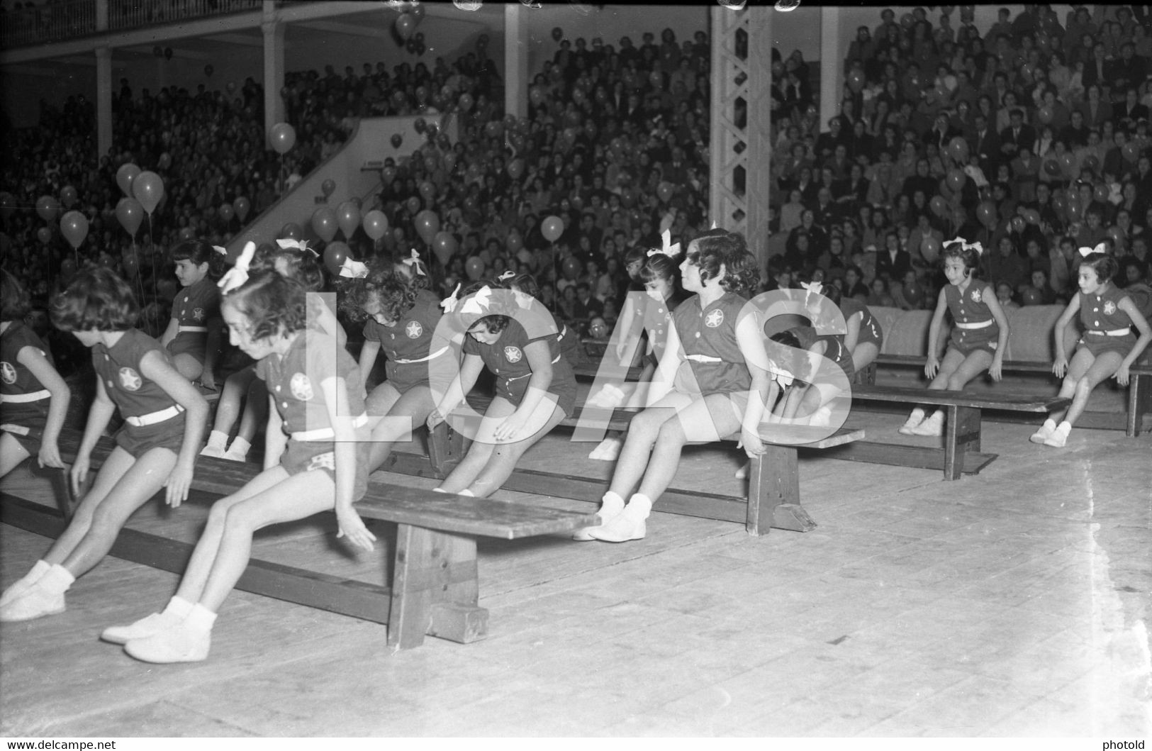 1953 FESTA ASSOCIAÇAO COMERCIO LISBOA PORTUGAL 90mm NEGATIVES SET NOT PHOTO FOTO LCAS247 PEDAL CAR - Non Classés