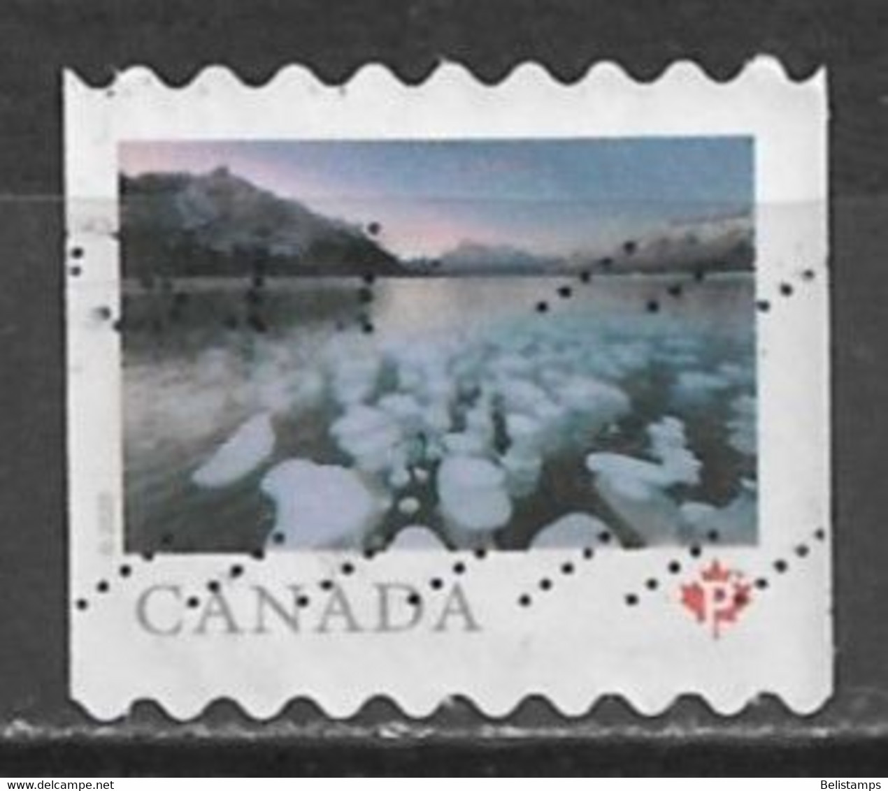 Canada 2020. Scott #3212 (U) Abraham Lake, Alberta - Rollo De Sellos