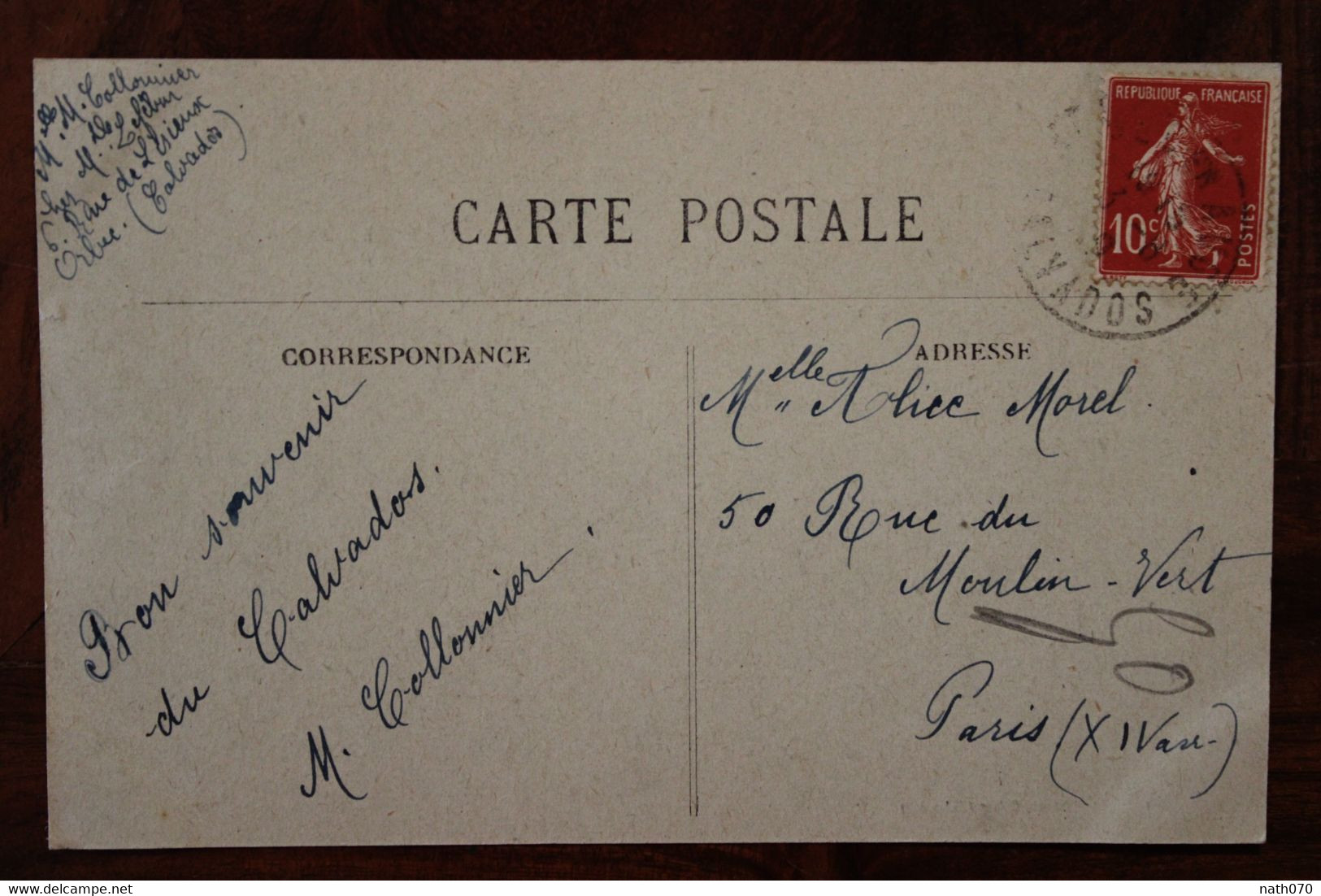 CPA Ak 1910's Orbec Hôtel De Lizieux Voyagée Animée - Orbec