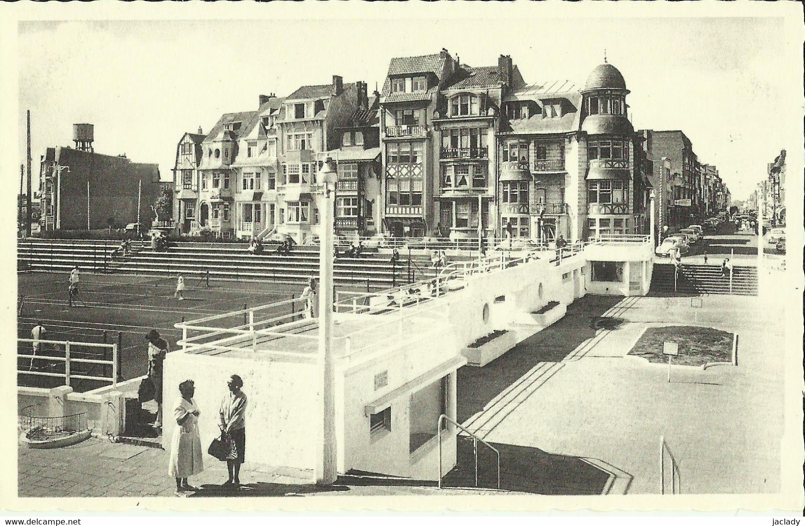 Westende -- Tennis Et Avenue  De  L' Orient.  (2 Scans) - Westende