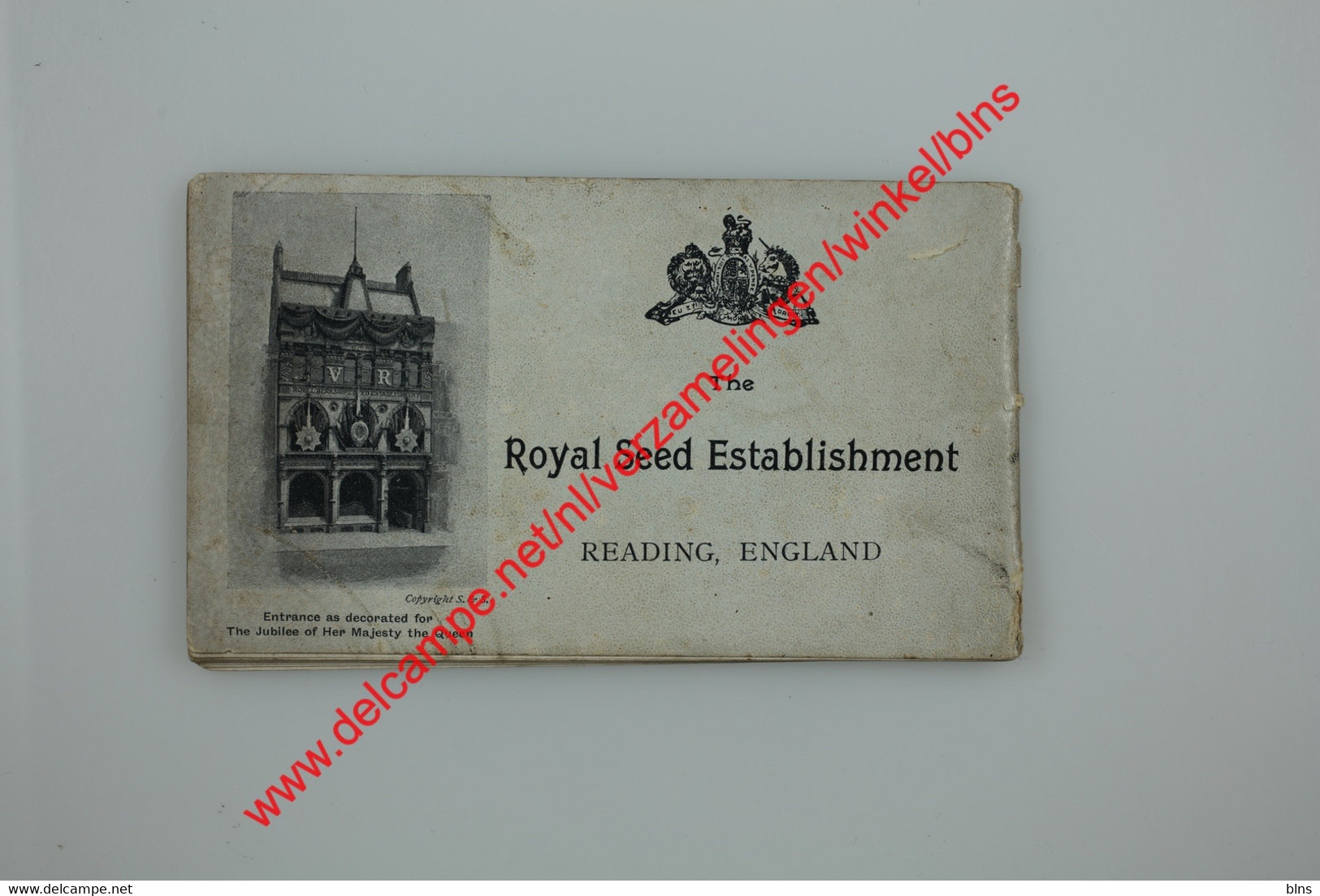 The Royal Seed Establishment Reading - Sutton & Sons - booklet