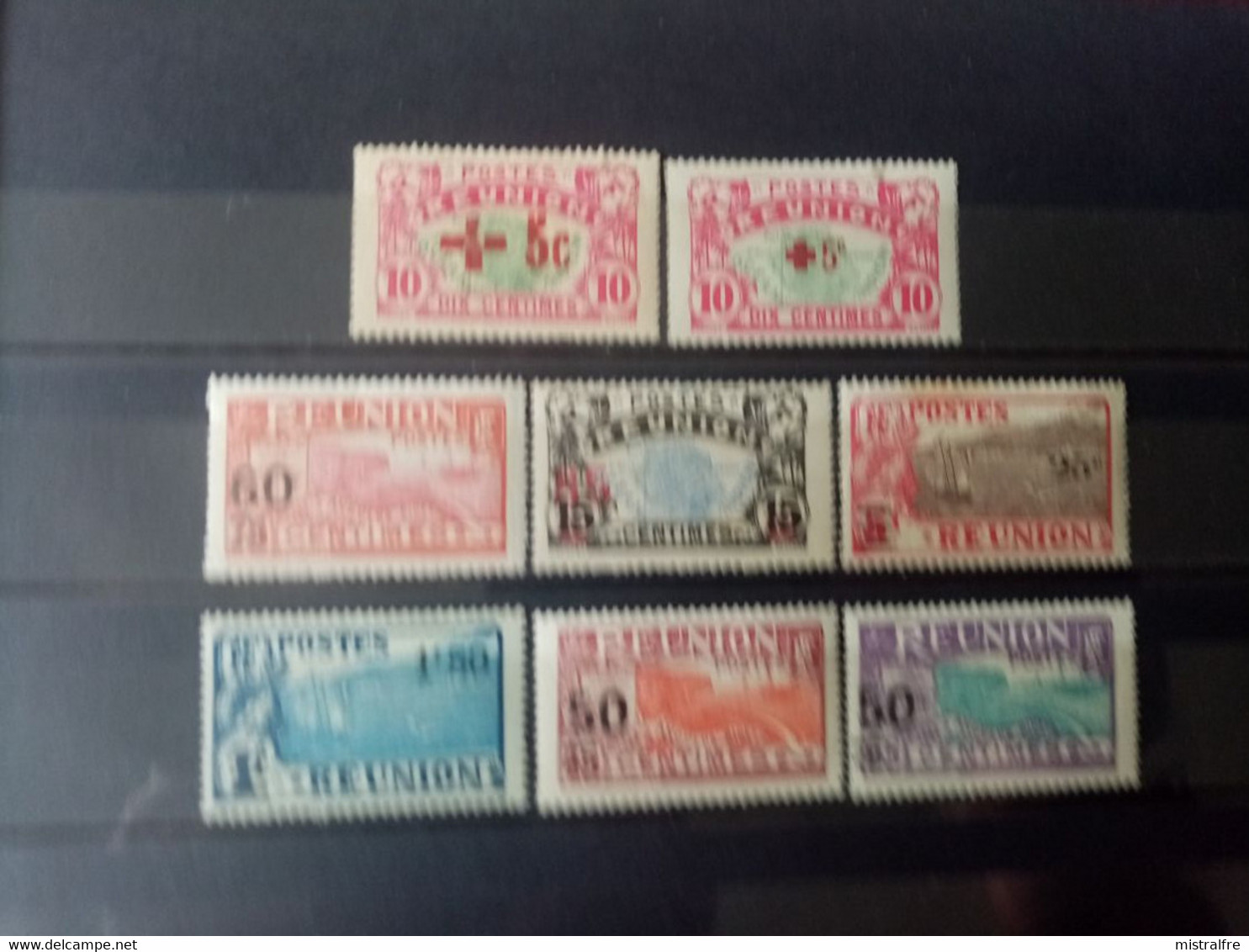 REUNION. 1915 - 1933. N° 81 à 124. Lot De 8 NEUFS++ Et 3 NEUFS+. Côte YT Colonies 2022 : 25,00 € - Unused Stamps