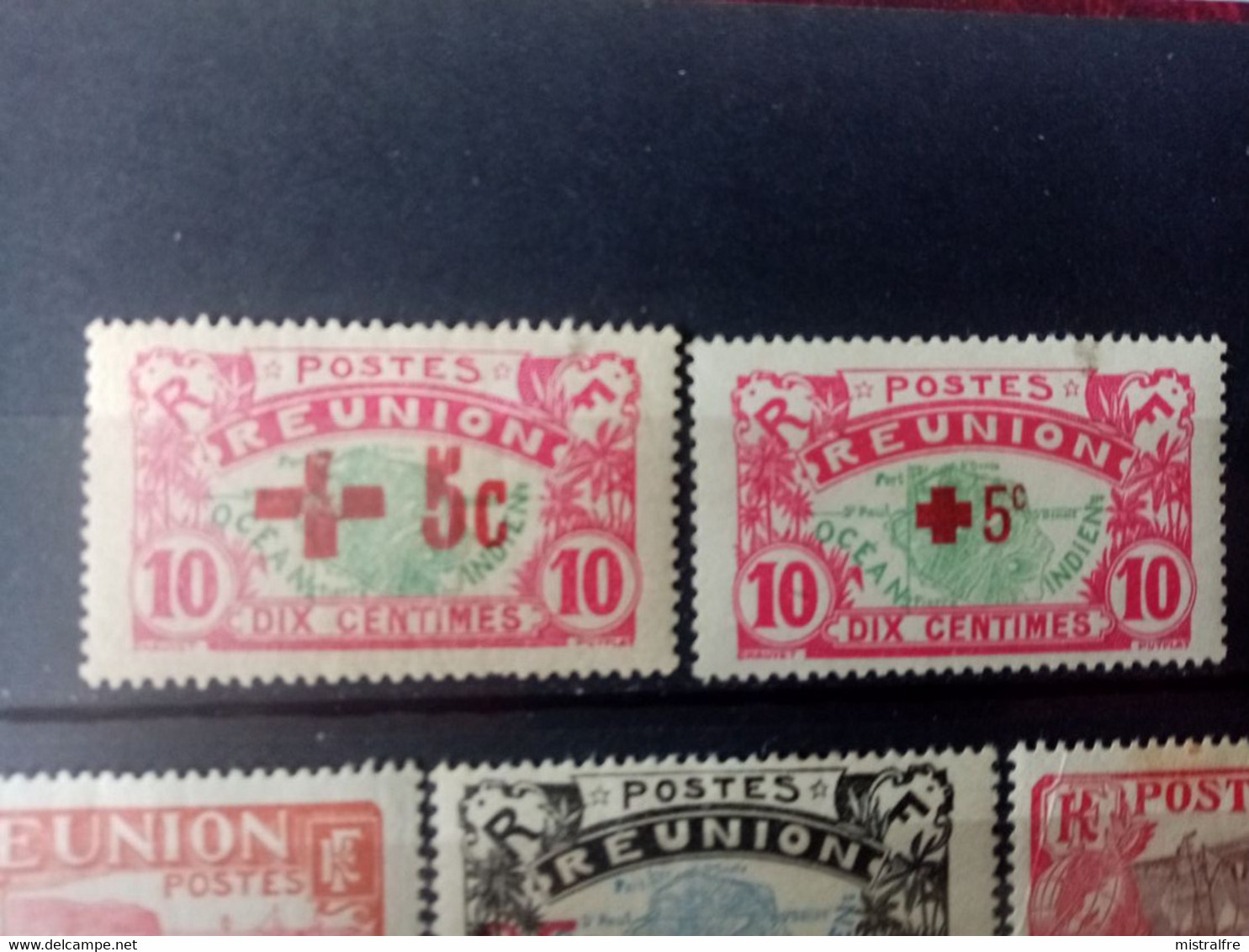 REUNION. 1915 - 1933. N° 81 à 124. Lot De 8 NEUFS++ Et 3 NEUFS+. Côte YT Colonies 2022 : 25,00 € - Unused Stamps