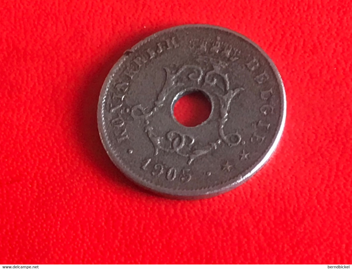 Umlaufmünze Belgien 10 Centimes 1905 Belgie - 10 Cents