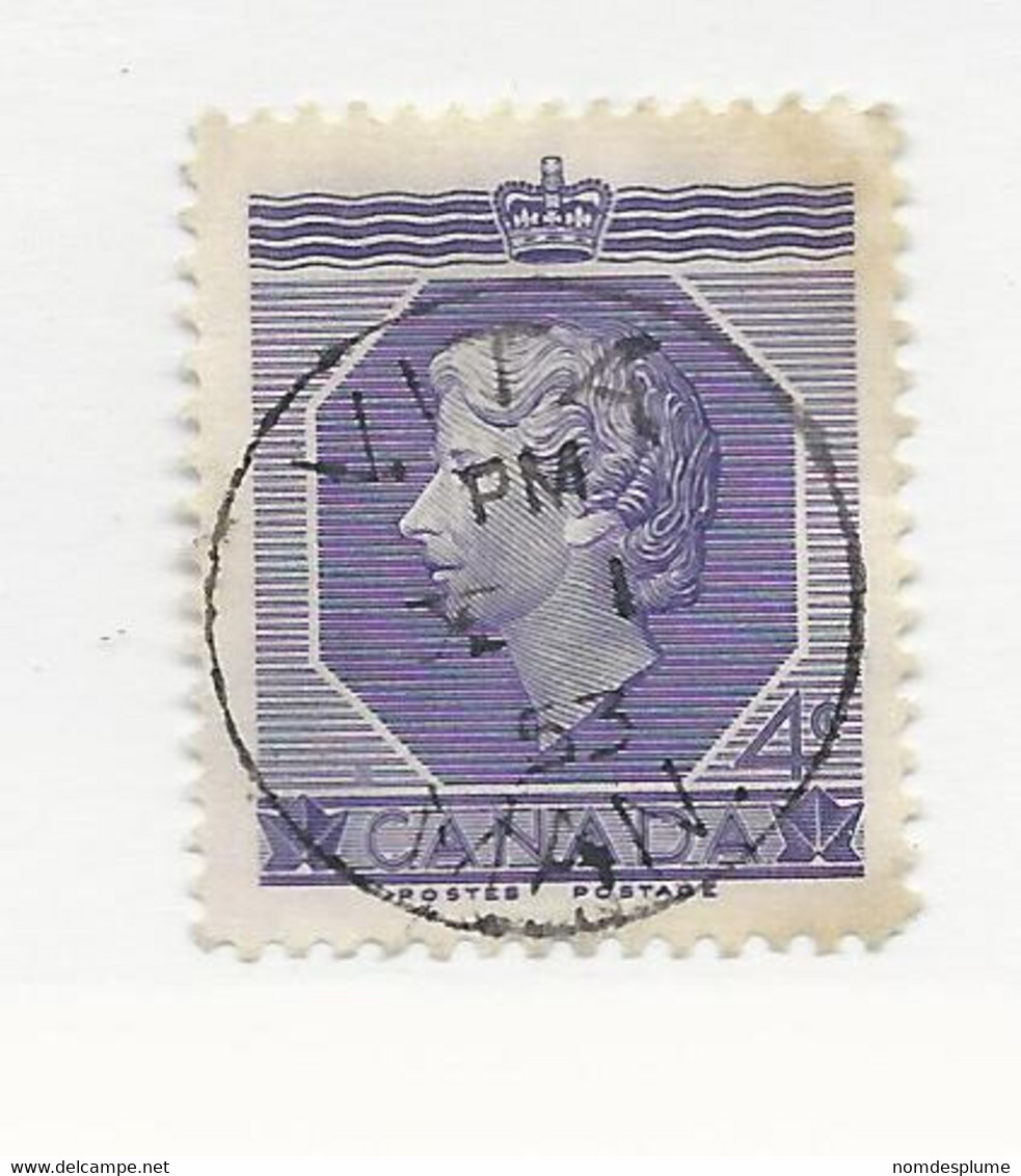 32681) Canada Postmark Cancel Manitoba MB Vita - Postal History