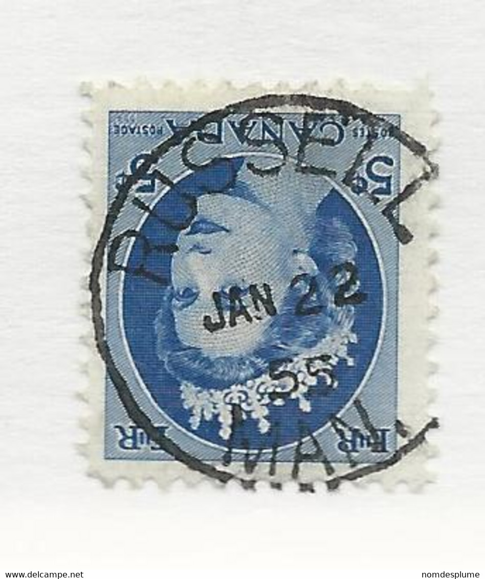 32706) Canada Postmark Cancel Manitoba MB Russell - Postal History