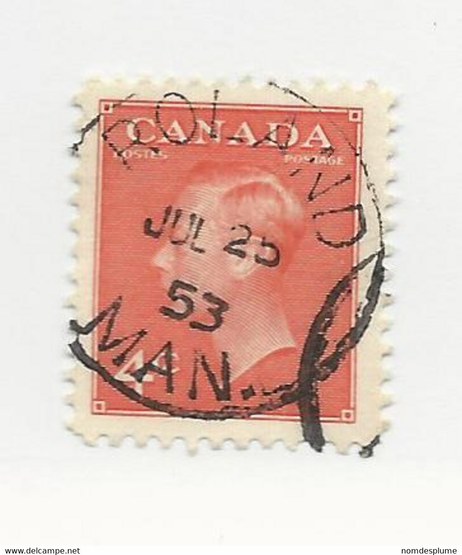 32707) Canada Postmark Cancel Manitoba MB Roland - Postal History