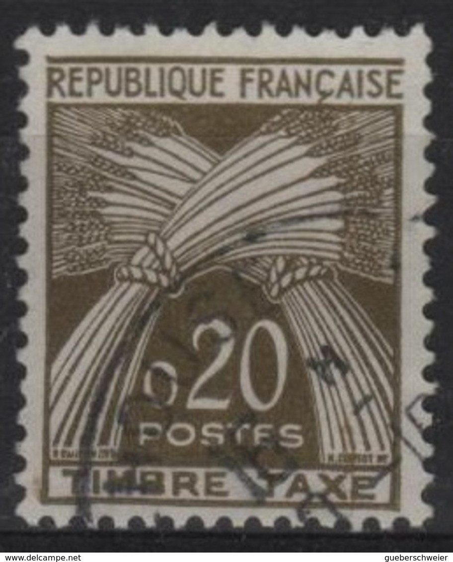 FR/TAX 52 - FRANCE N° 92 Obl. - 1960-.... Oblitérés
