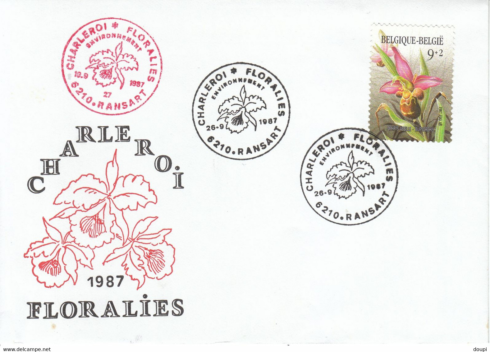 CHARLEROI FLORALIES - 1981-1990