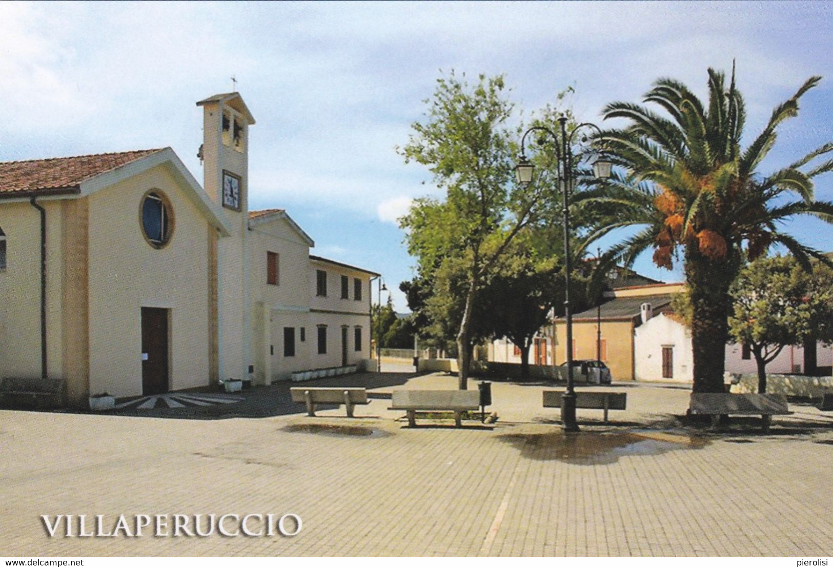 (V390) - VILLAPERUCCIO (Sud Sardegna) - Chiesa Beata Vergine Del Rosario - Carbonia