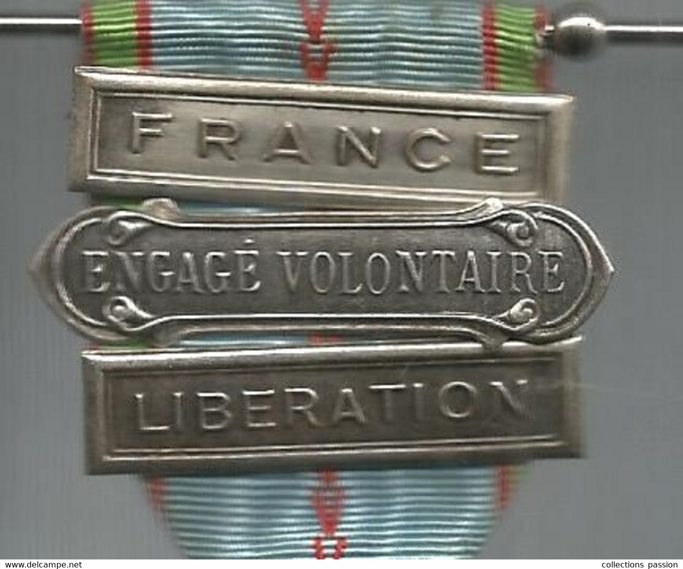 Médaille Sur Barre , 3 Barrettes De Rappel, + Barrette De Rappel , Guerre 1939 - 1945 , 4 Scans, Frais Fr 3.35 E - 1939-45