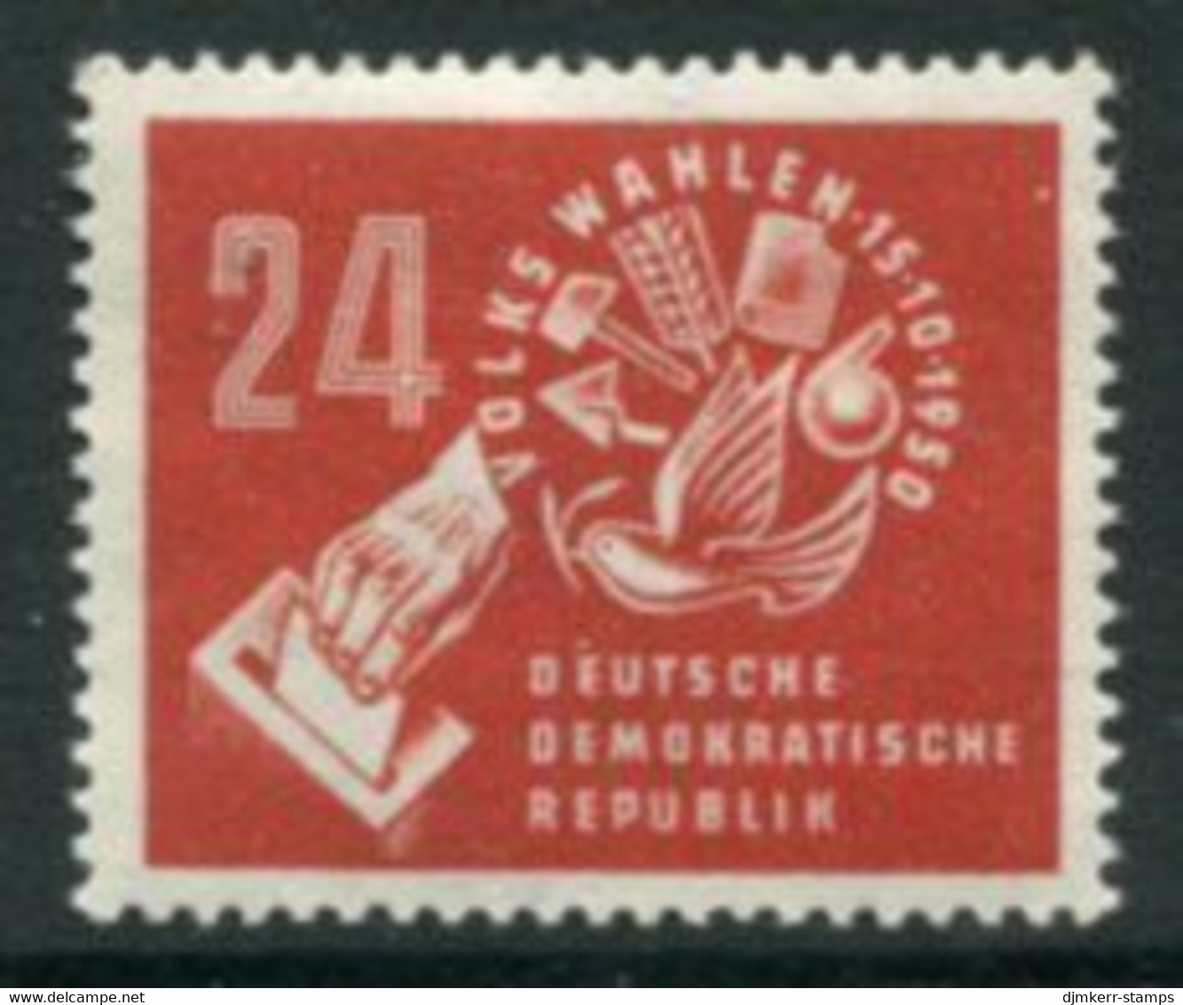 DDR / E. GERMANY 1950 National Elections MNH / **.  Michel  275 - Unused Stamps