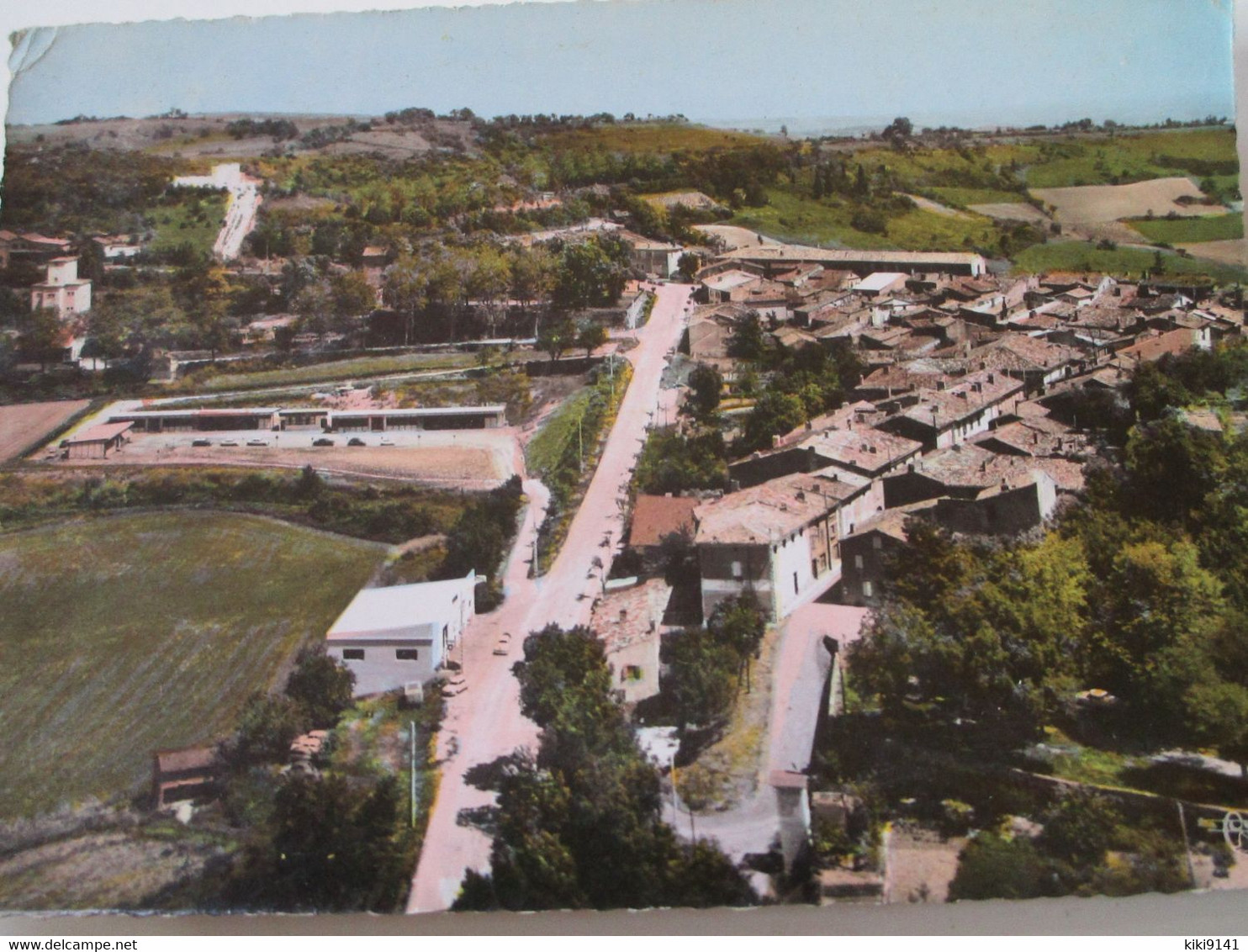 Avenue De Castres. Groupe Scolaire - Vue Aérienne - Lautrec