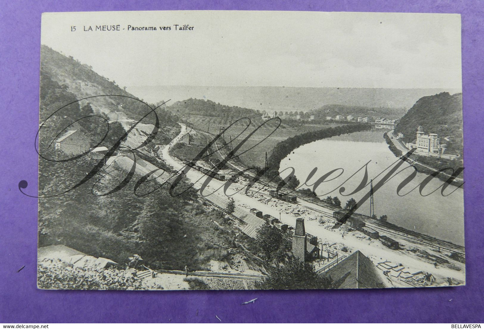 Tailfer. Panorama, Chemin De Fer.  Edit Nelson N°15 - Profondeville