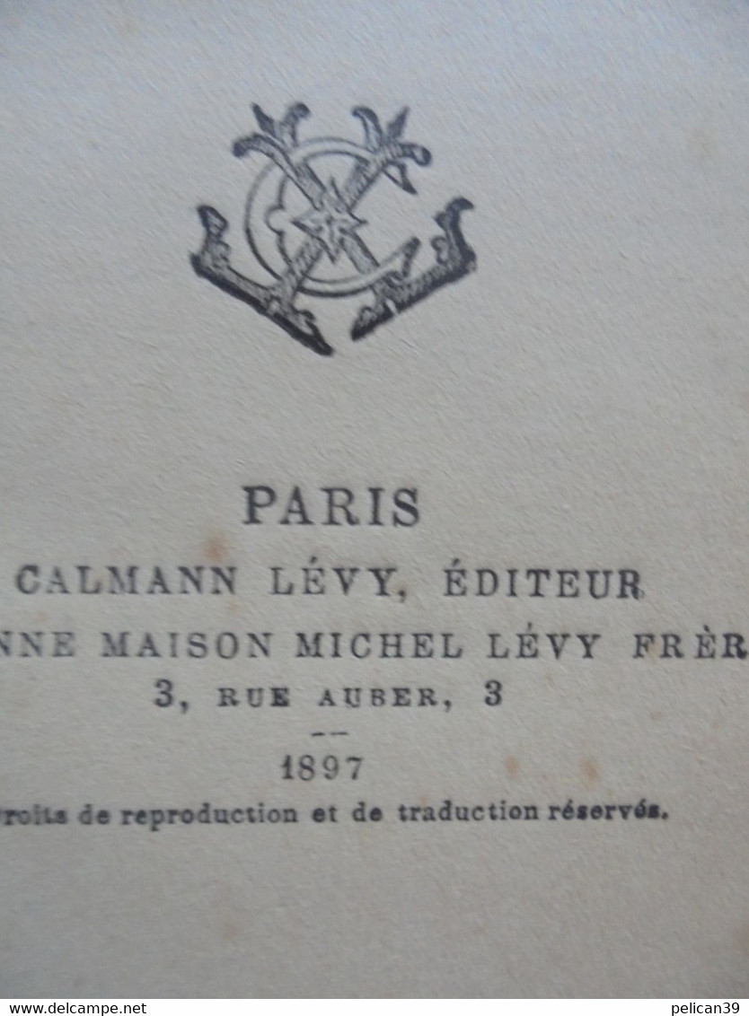 Livre Ancien Adriani Par George Sand 1897 Calmann Lévy Editeur Paris - 1801-1900
