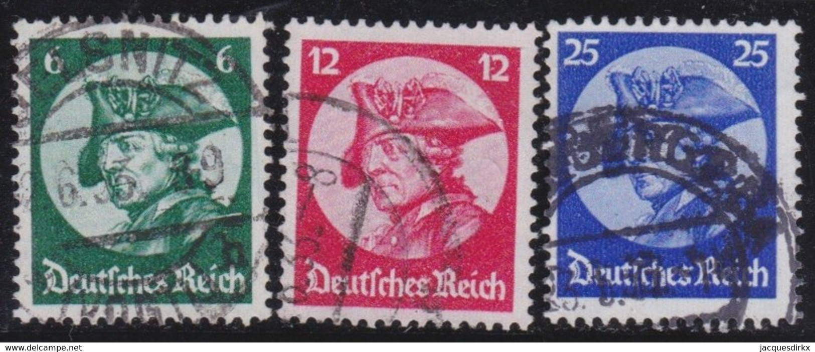 Deutsches Reich   .    Michel   .   479/481     .    O    .   Gestempelt   .    /    .   Cancelled - Oblitérés
