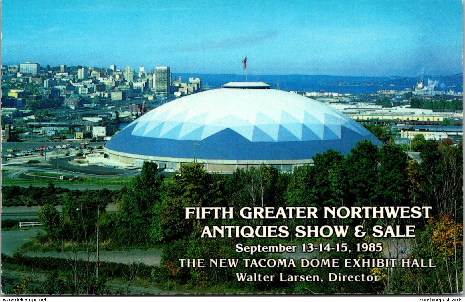 Washington Tacoma Dome Exhibit Hall Fifth Greater Northwest Antiques Show September 1985 - Tacoma