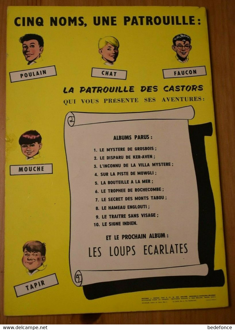 Patrouille Des Castors (la) - 8 - Le Hameau Englouti - De Mitacq Et Charlier - Patrouille Des Castors, La