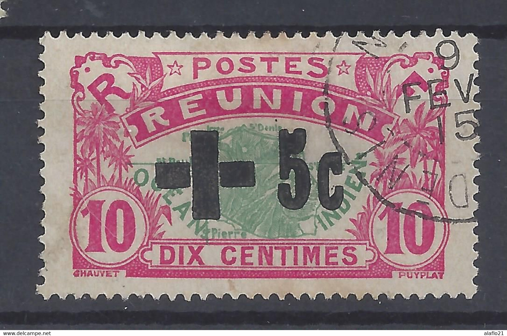 REUNION N° 80 - CROIX ROUGE - OBLITERE - TRES BEAU (2) - Used Stamps