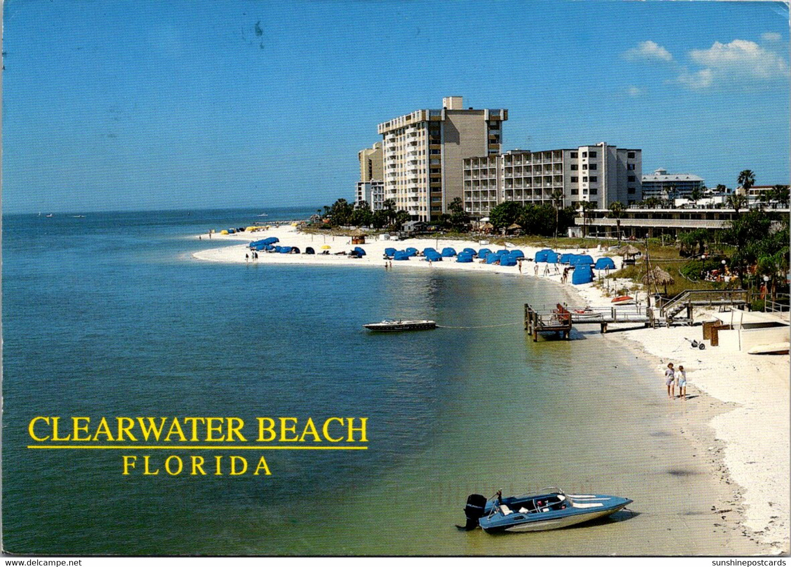 Florida Clearwater Beach Another Beautiful Day 1996 - Clearwater