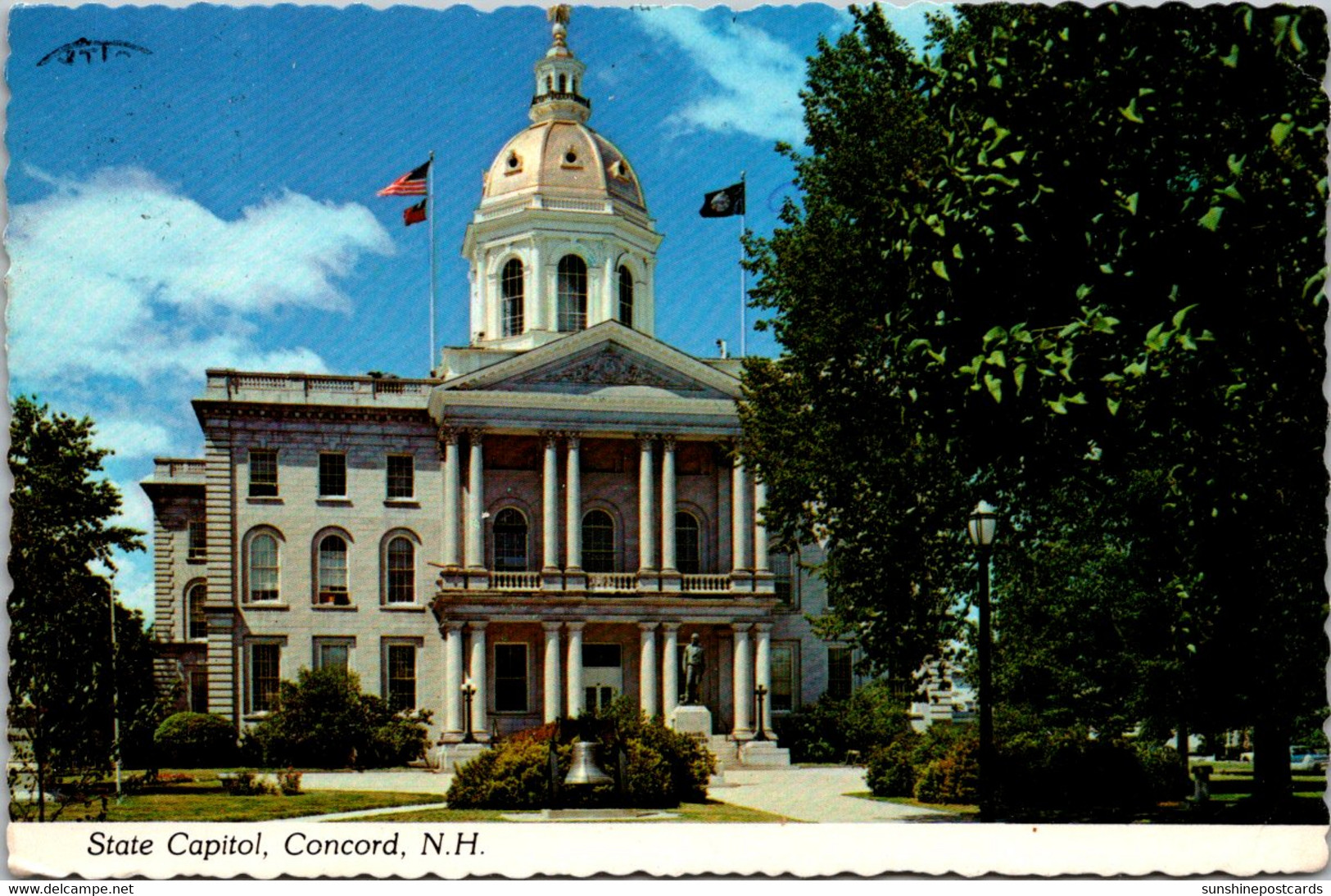 New Hampshire Concord State Capitol Building 1987 - Concord