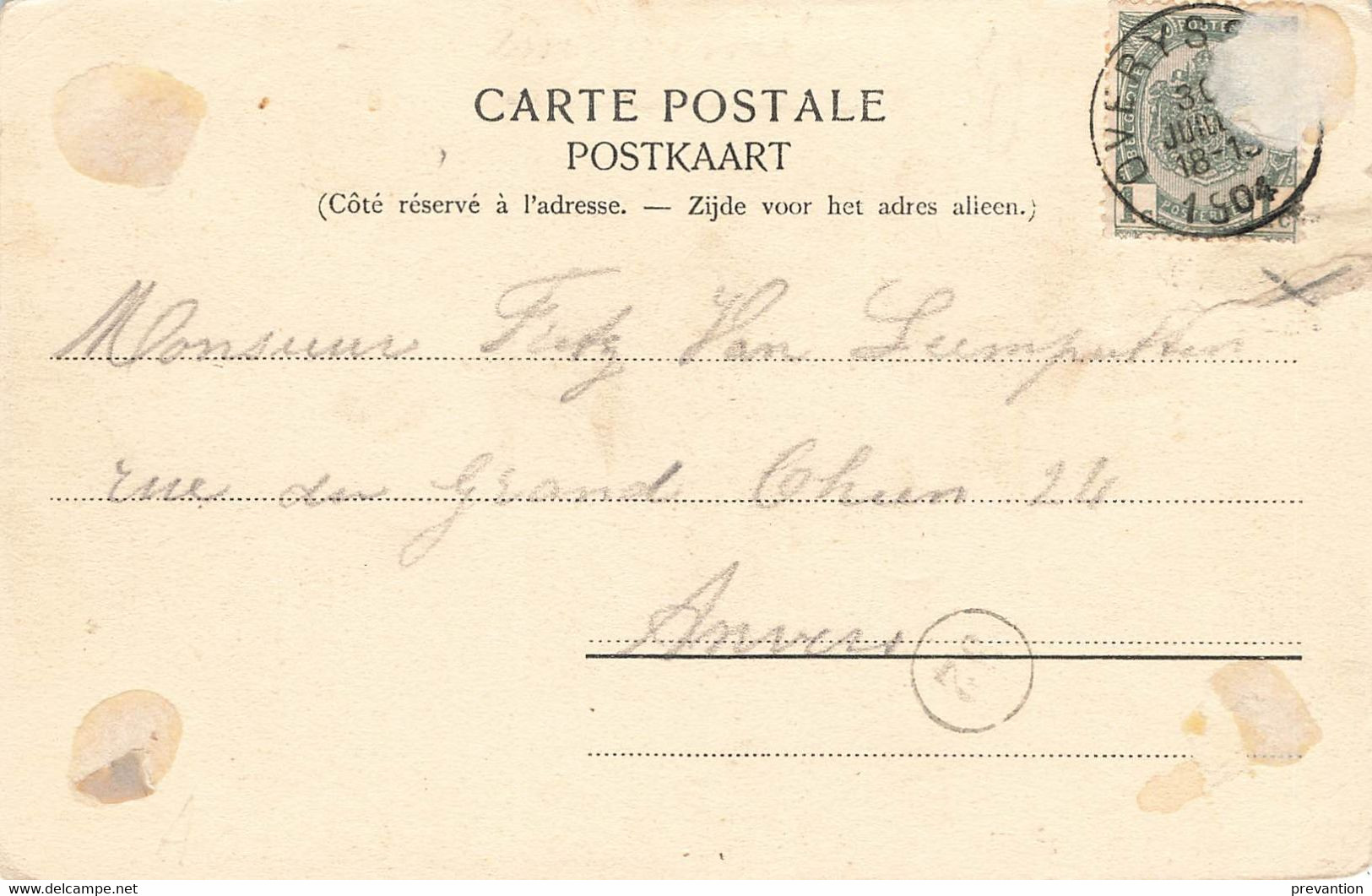 OVER-YSSCHE - L'Eglise - Carte Circulé En 1904 - Overijse