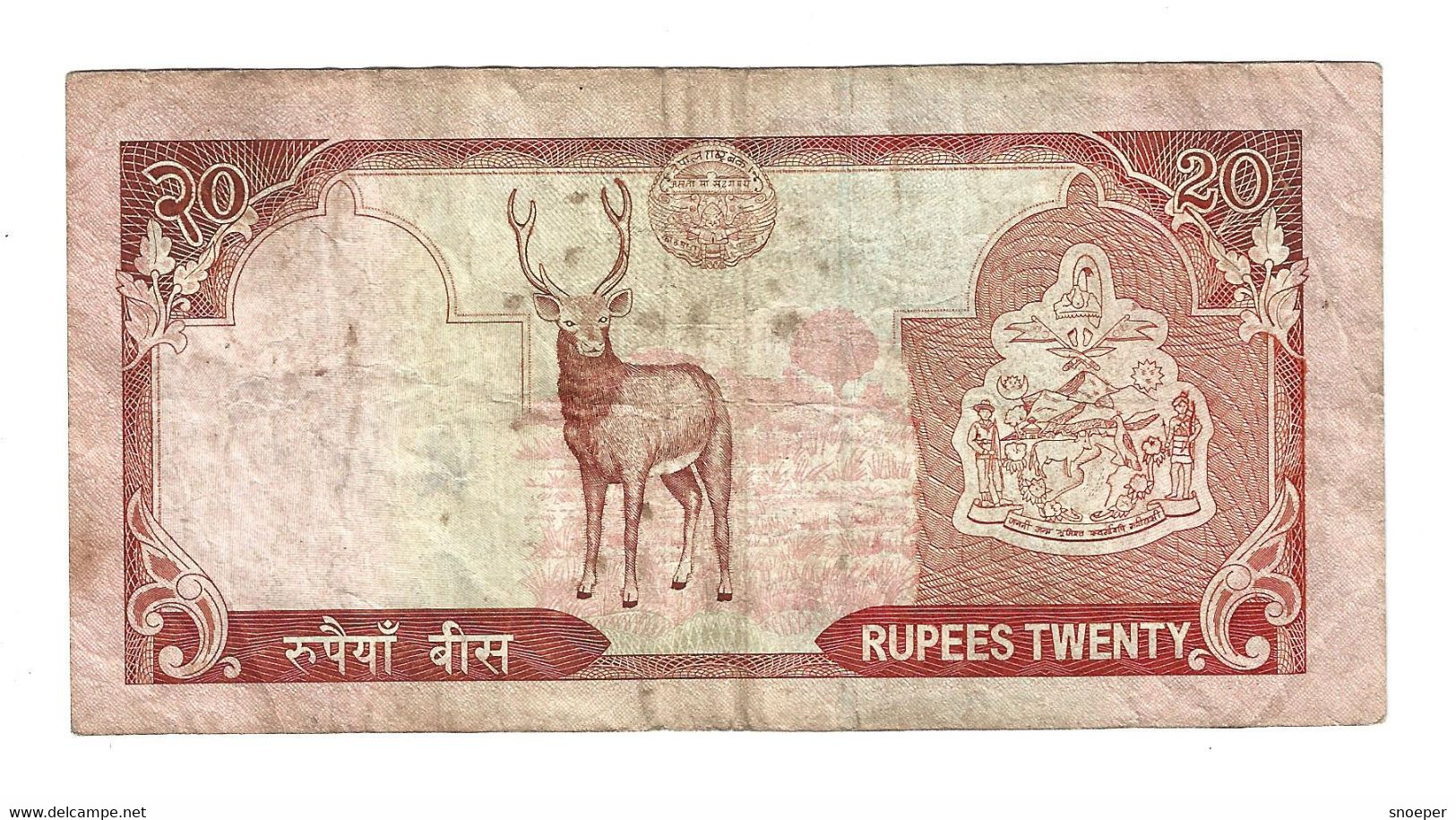 *nepal 20 Rupees 2002   47 - Népal