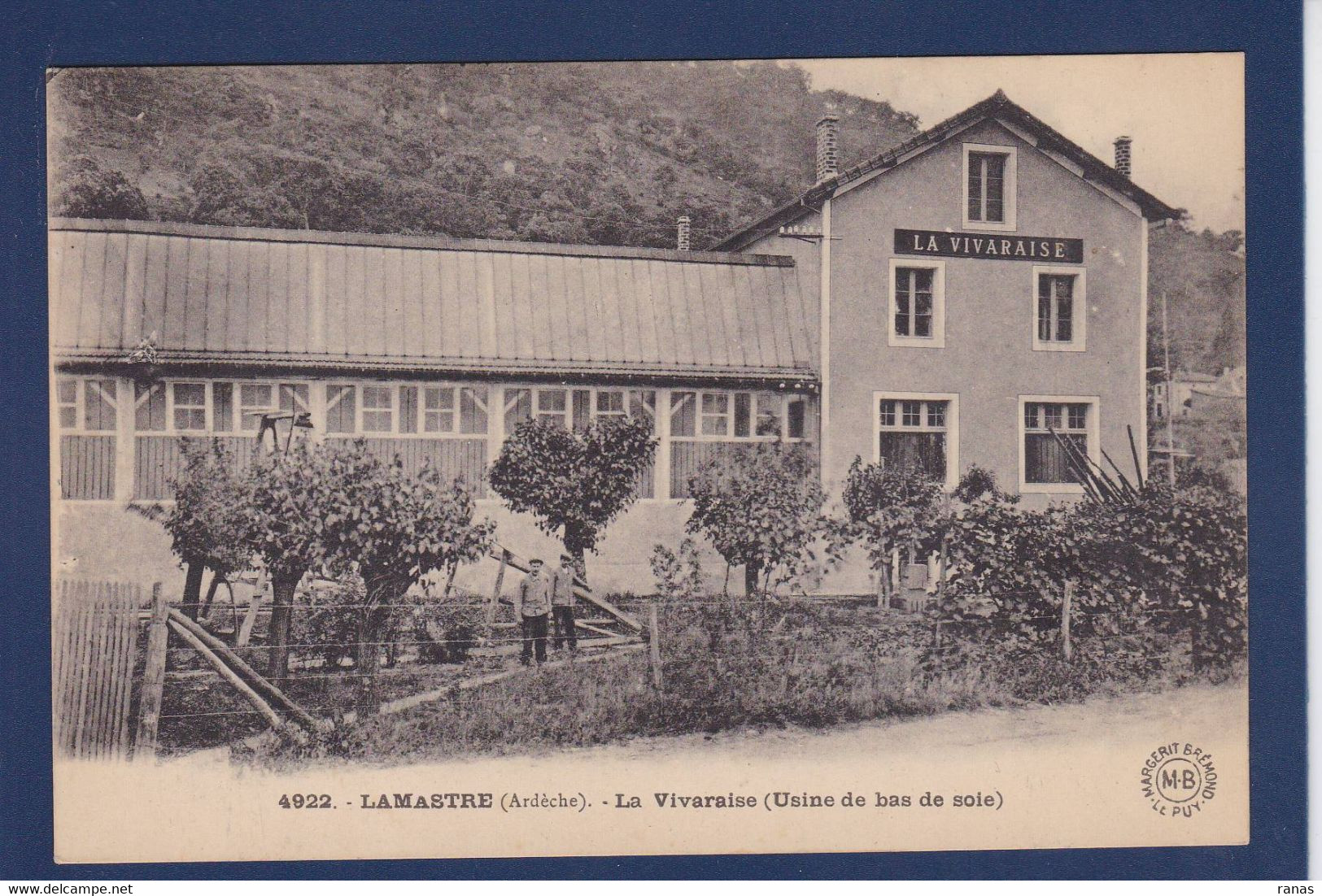 CPA [07] Ardèche > Lamastre Usine De Bas De Soie Soierie Non Circulé - Lamastre