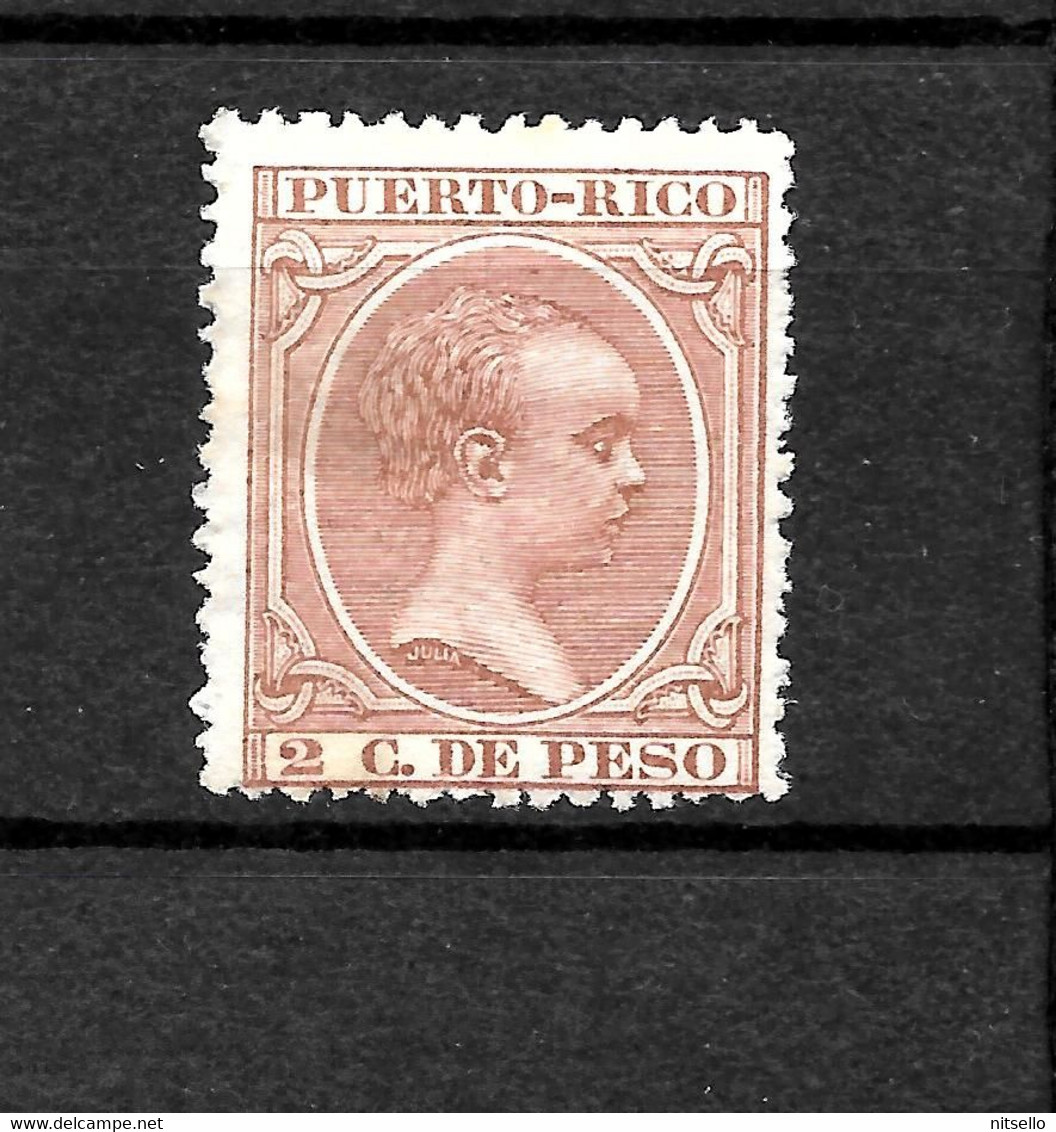 LOTE 2174 A  /// (C015)  PUERTO RICO 1891 EDIFIL Nº: 93 *MH  ¡¡¡ OFERTA - LIQUIDATION - JE LIQUIDE !!! - Puerto Rico