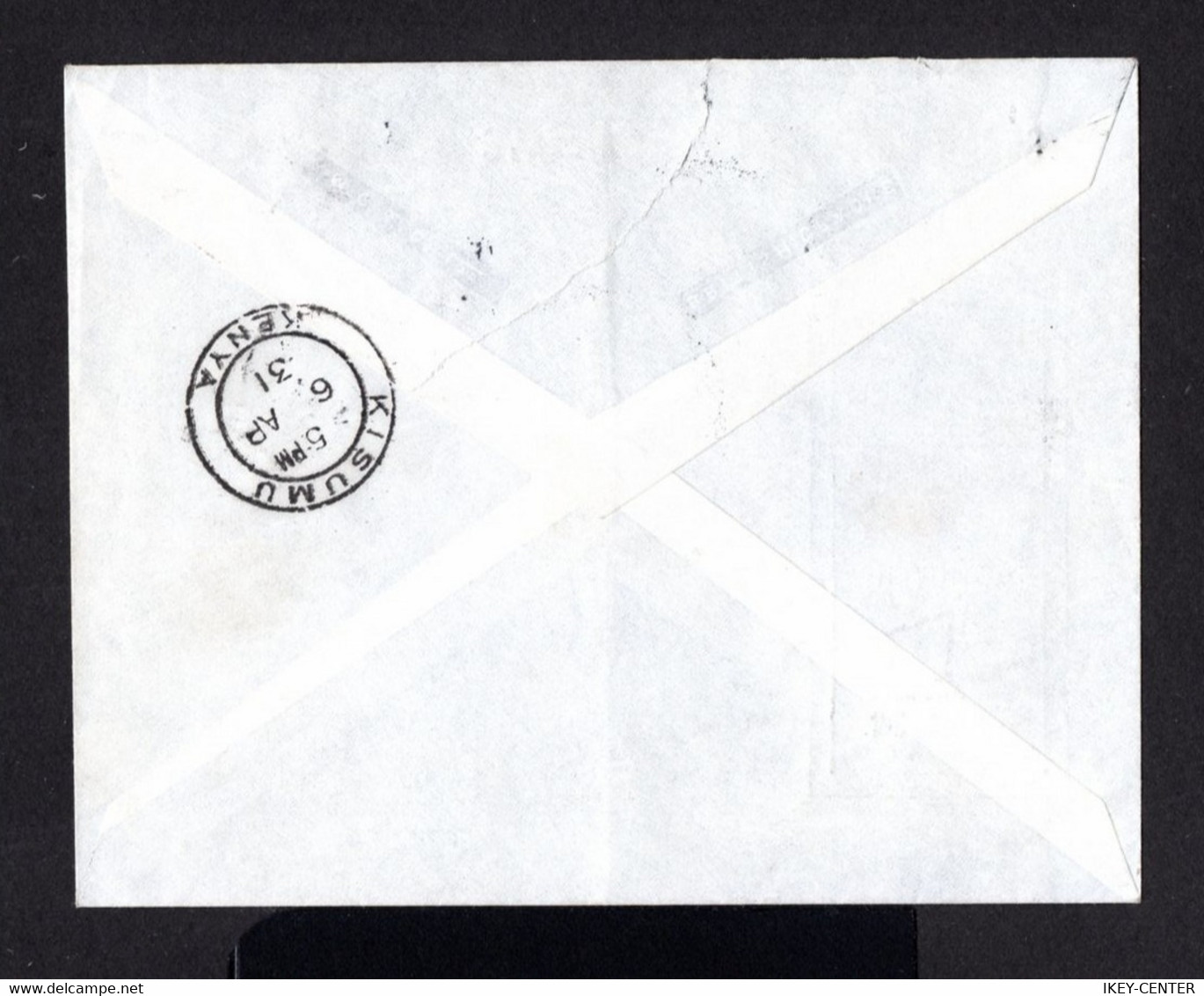 S4755-SUDAN-AIRMAIL COVER JUBA To Kisumu (KENYA).1931.WWII.Enveloppe AERIEN SOUDAN - South Sudan