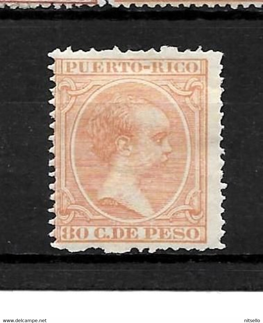 LOTE 2174 A  /// (C015)  PUERTO RICO 1891 EDIFIL Nº: 100 *MH  COTE: 28€ ¡¡¡ OFERTA - LIQUIDATION - JE LIQUIDE !!! - Porto Rico